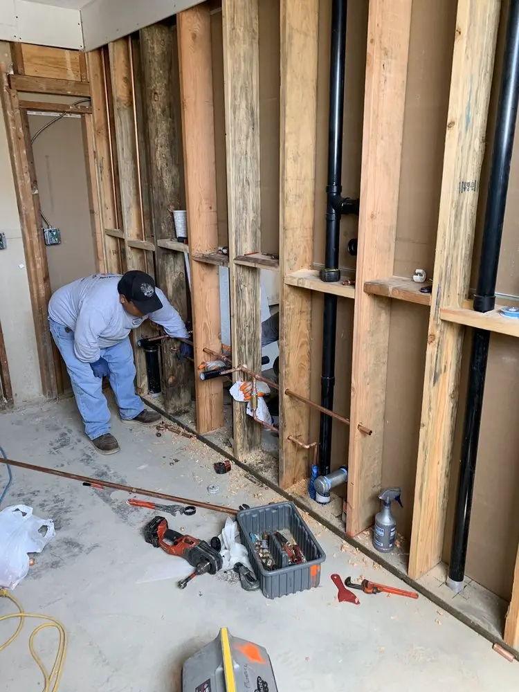 Commercial rough-in plumbing for Commercial Plumbing in Bryn Mawr-Skyway